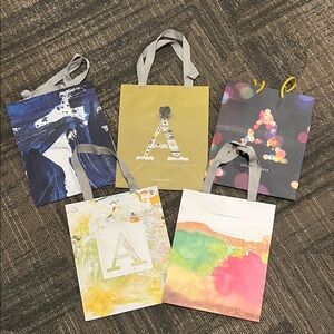 Anthropologie Artistic Gift Bag Collection